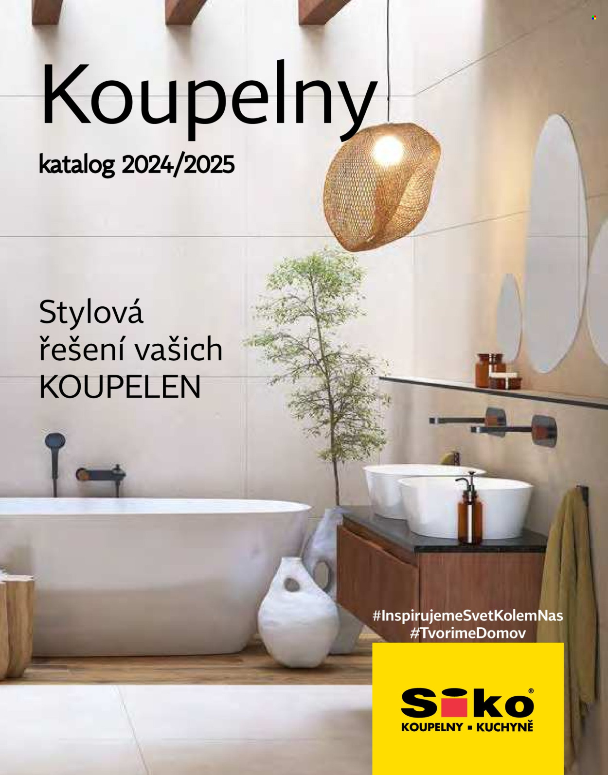 Leták SIKO KOUPELNY. Strana 1