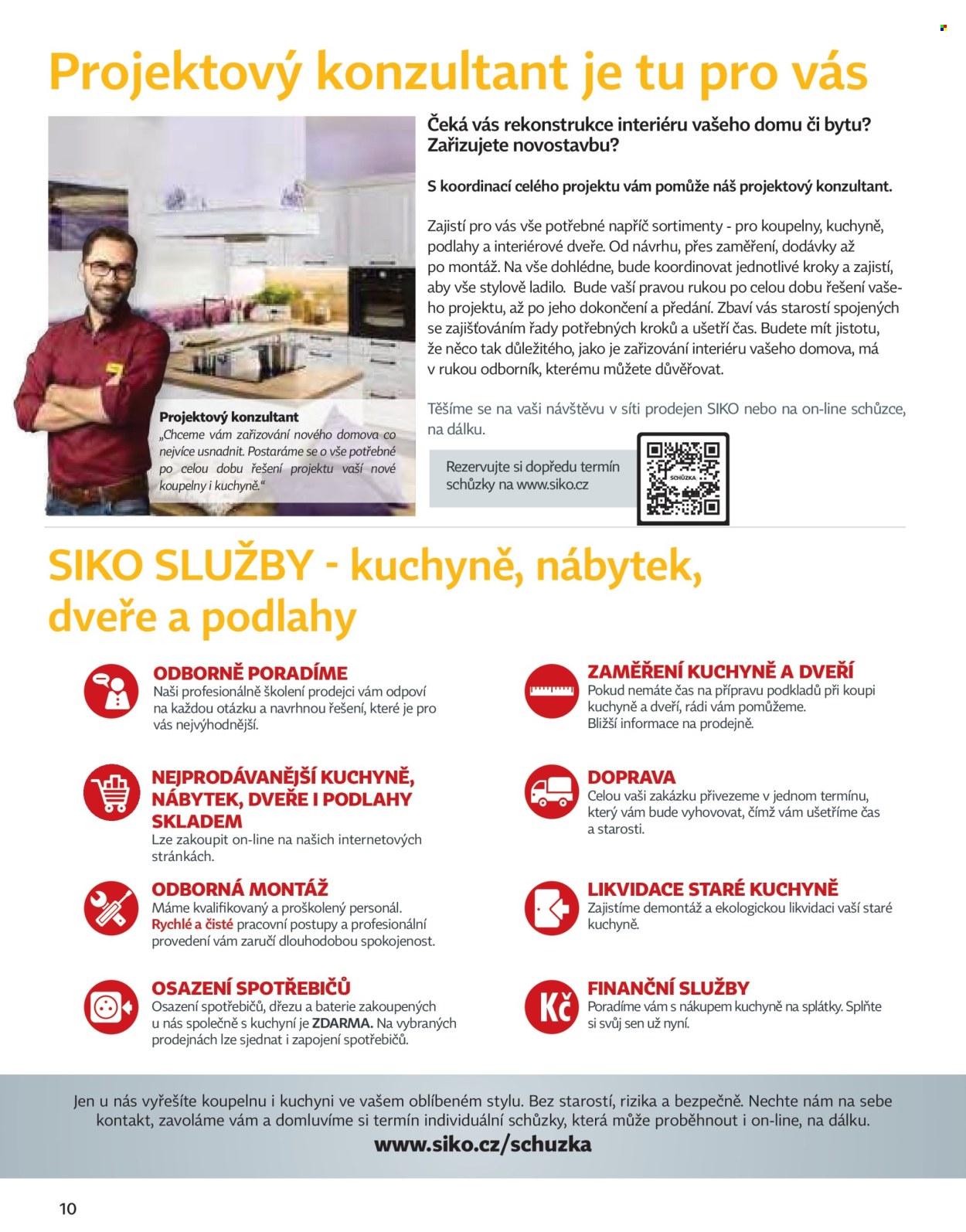 Leták SIKO KOUPELNY. Strana 10
