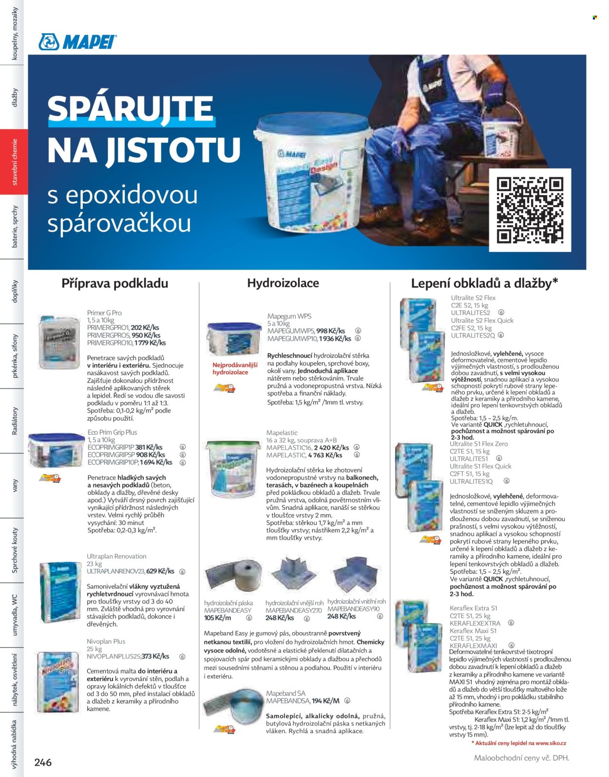 Leták SIKO KOUPELNY. Strana 246