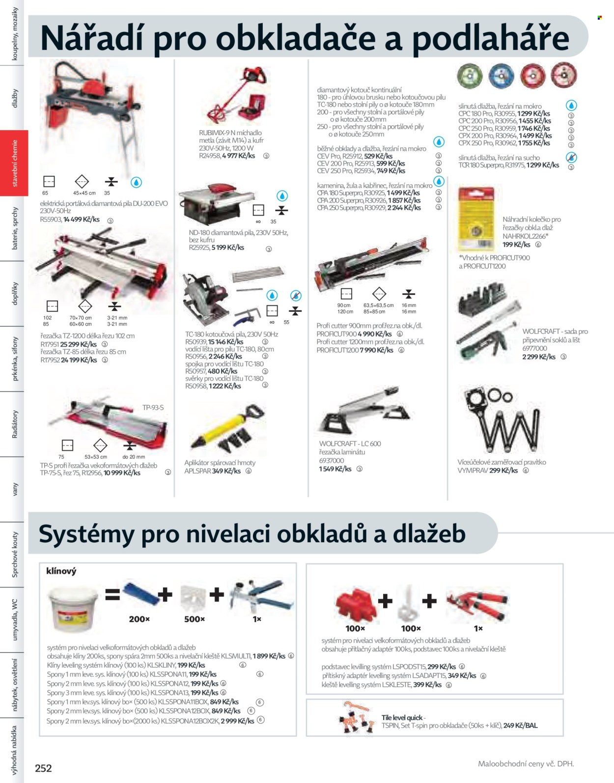 Leták SIKO KOUPELNY. Strana 252