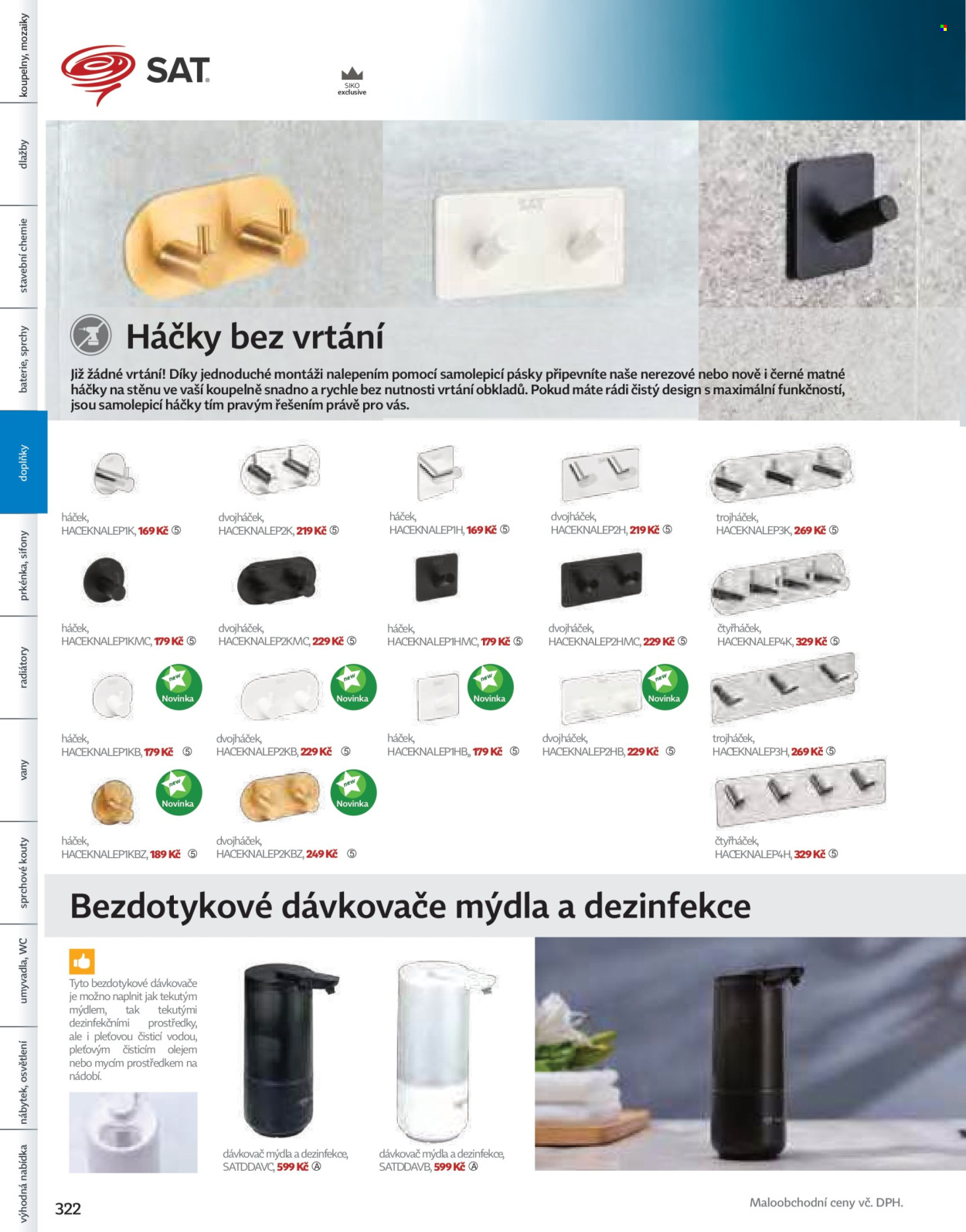 Leták SIKO KOUPELNY. Strana 322