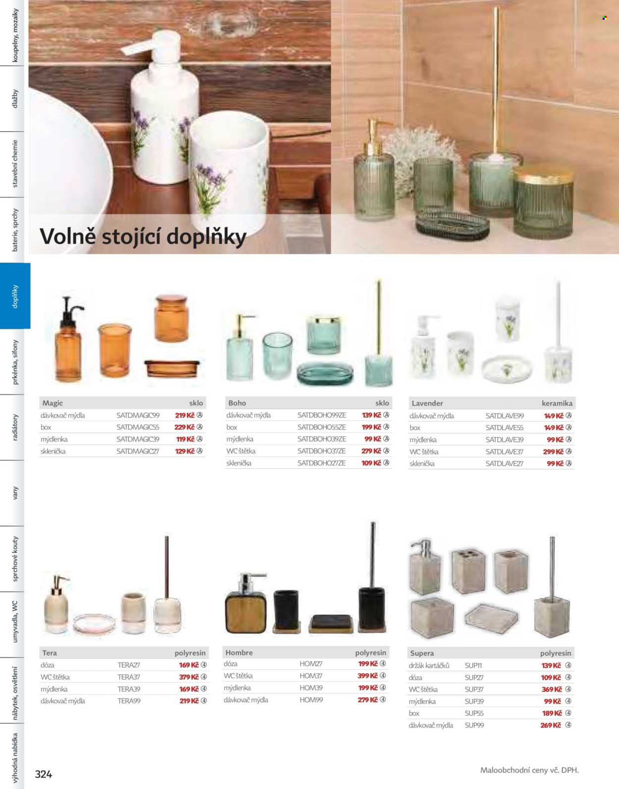 Leták SIKO KOUPELNY. Strana 324