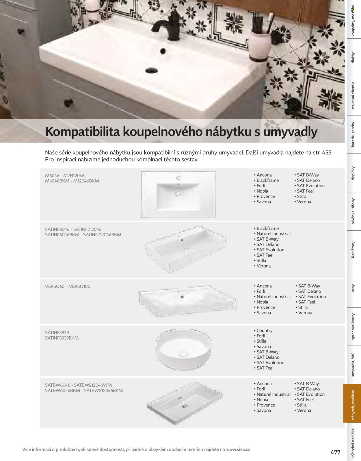 Leták SIKO KOUPELNY. Strana 481