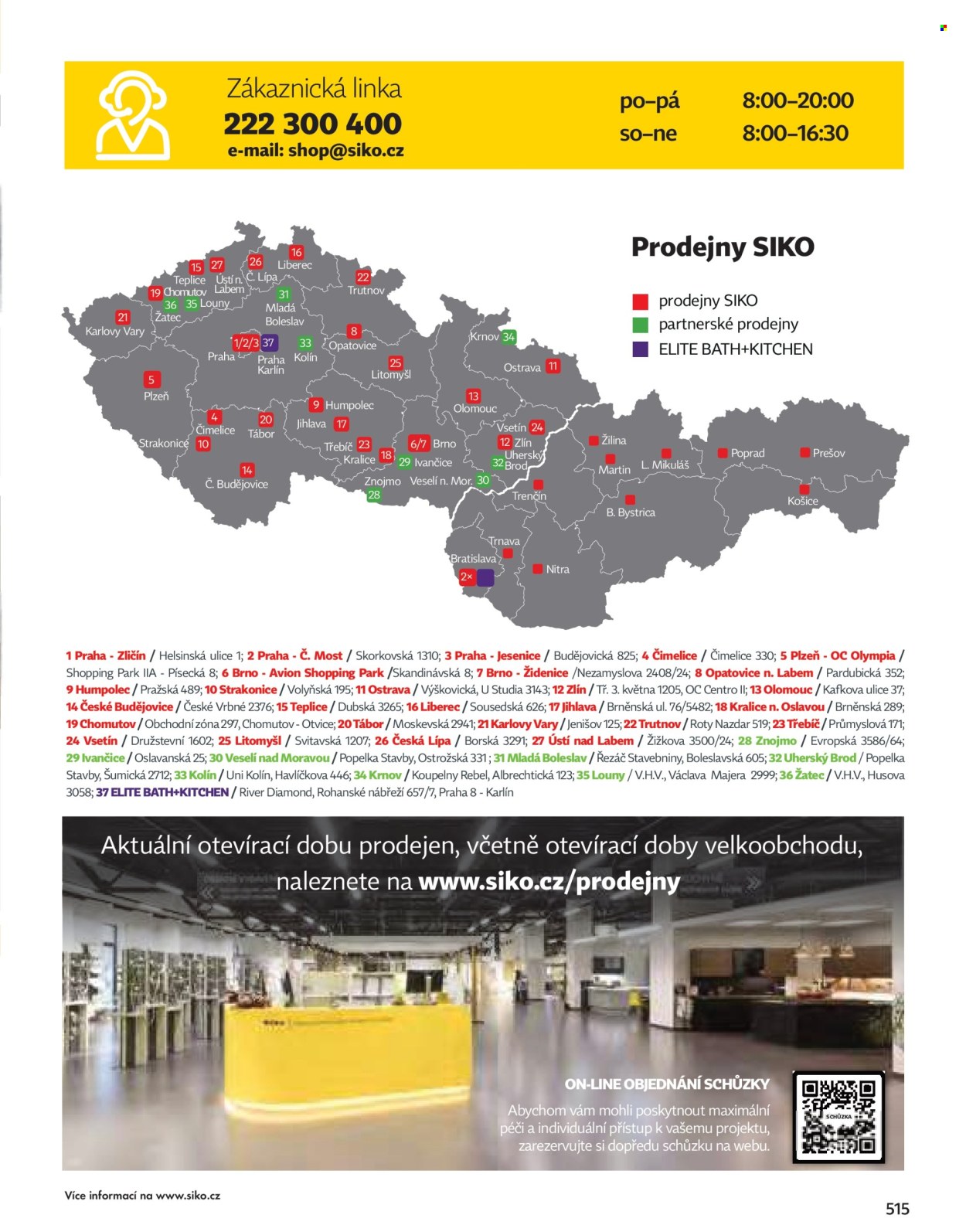 Leták SIKO KOUPELNY. Strana 521