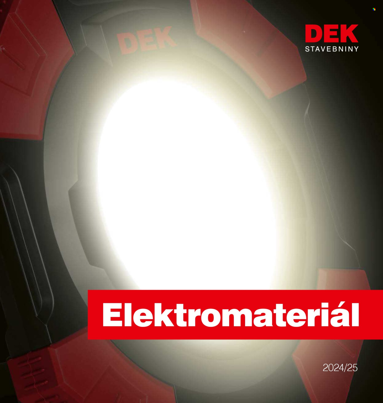 Leták DEK. 