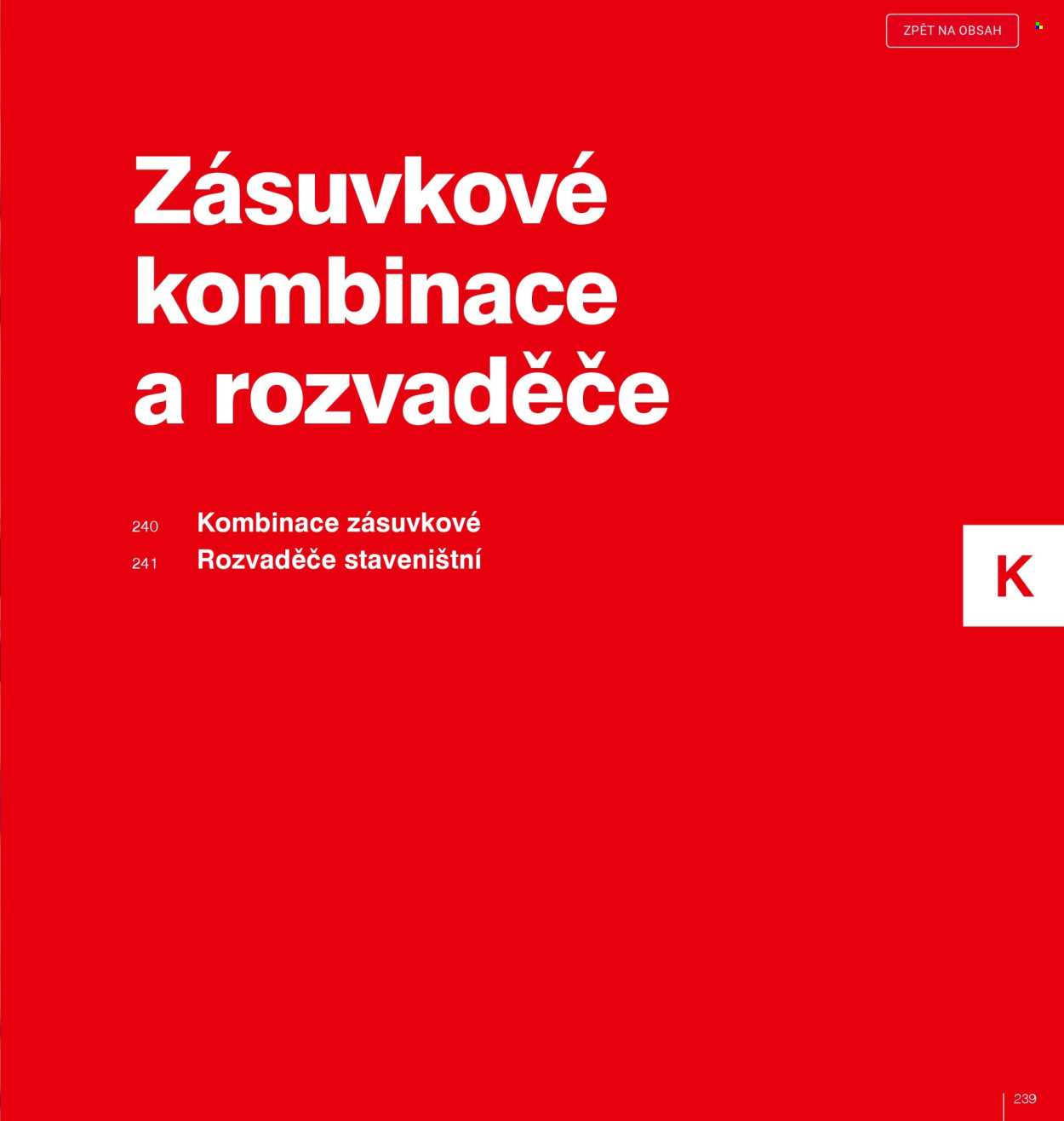 Leták DEK. 