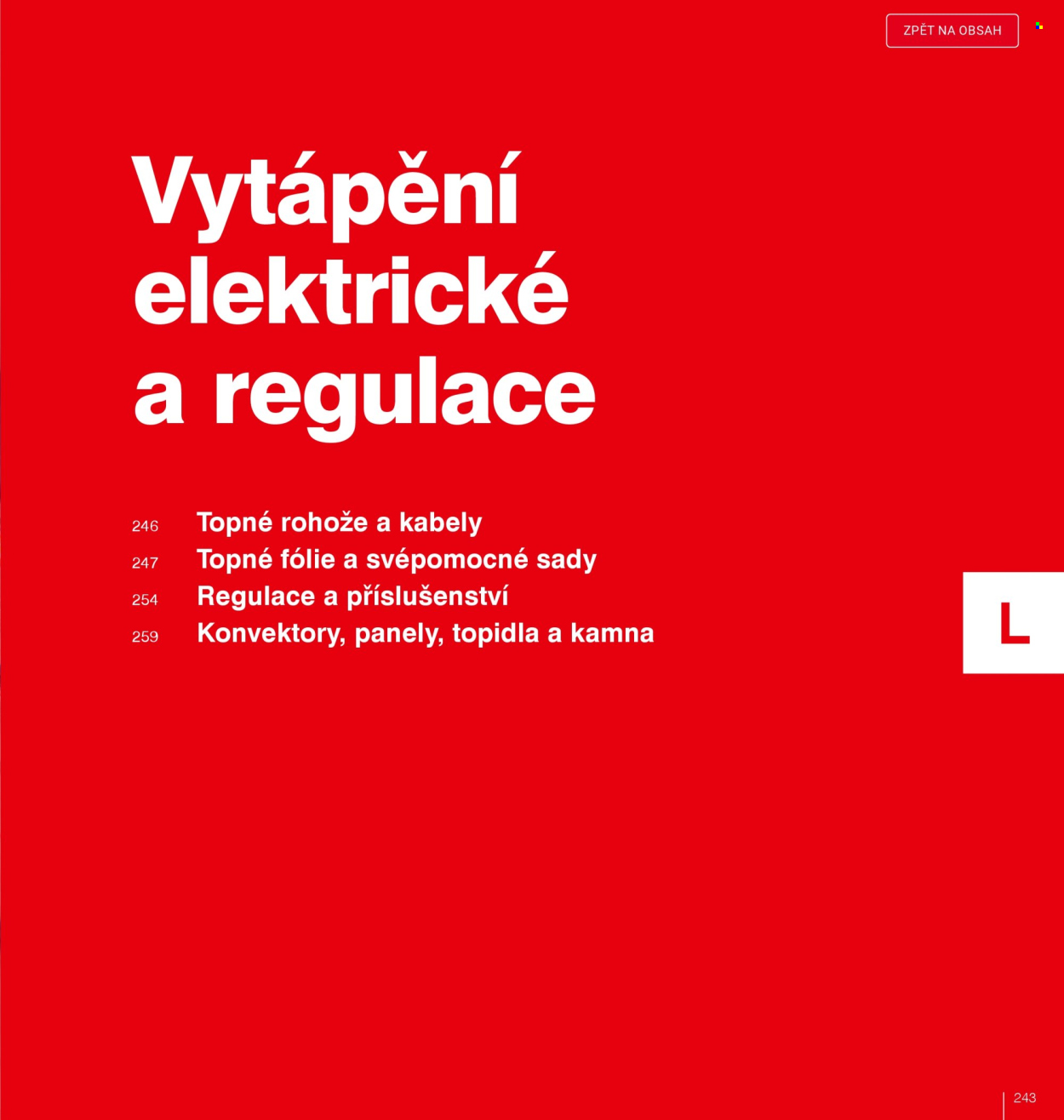 Leták DEK. 