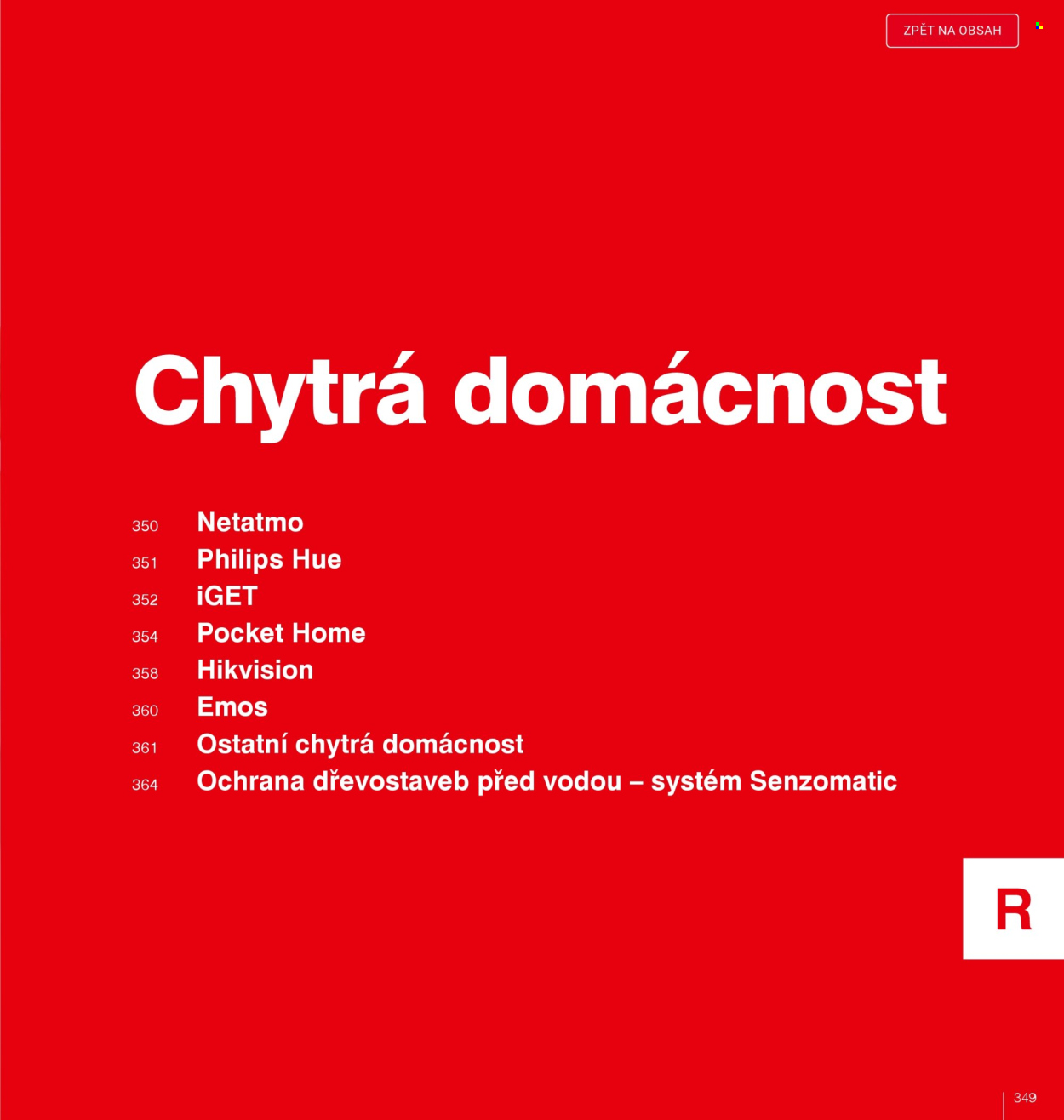 Leták DEK. 