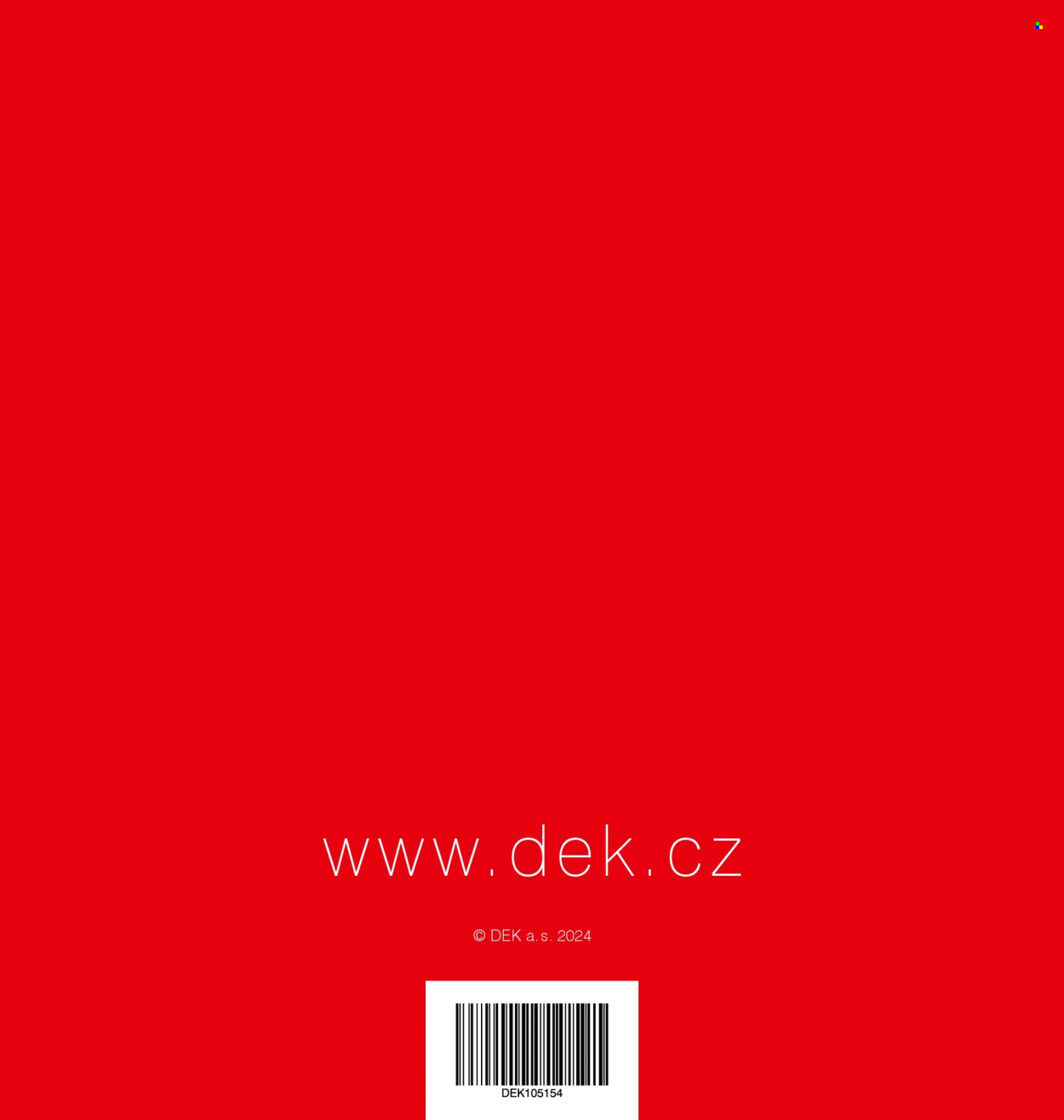 Leták DEK. 
