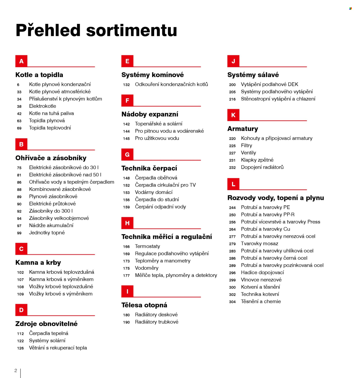 Leták DEK. 