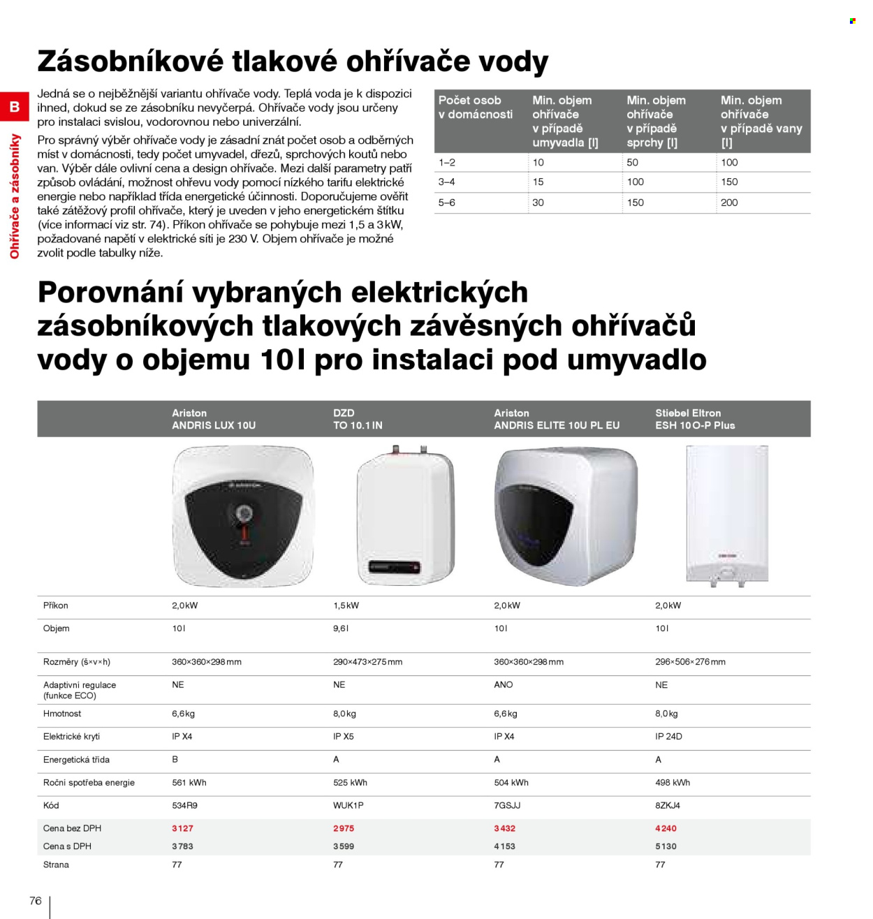 Leták DEK. 