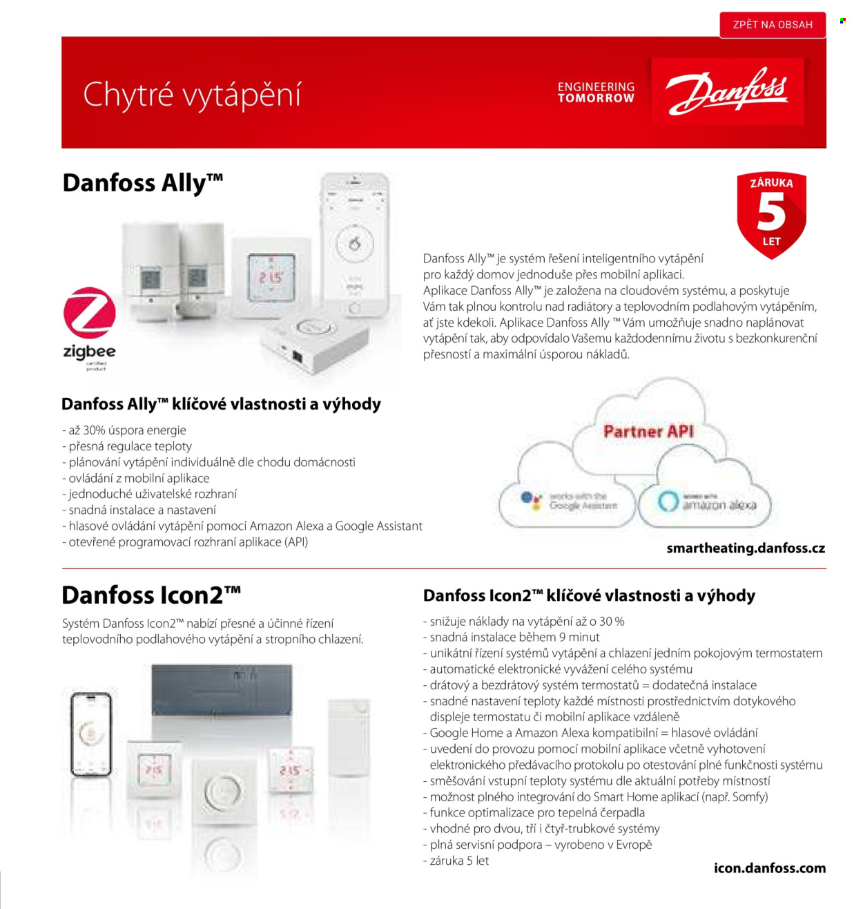 Leták DEK. 