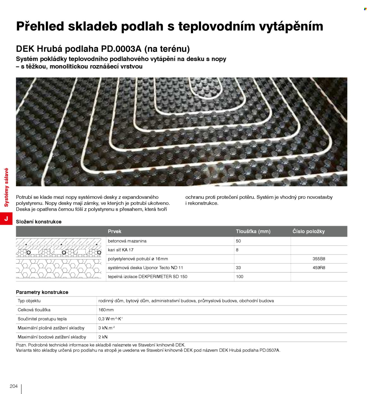Leták DEK. 