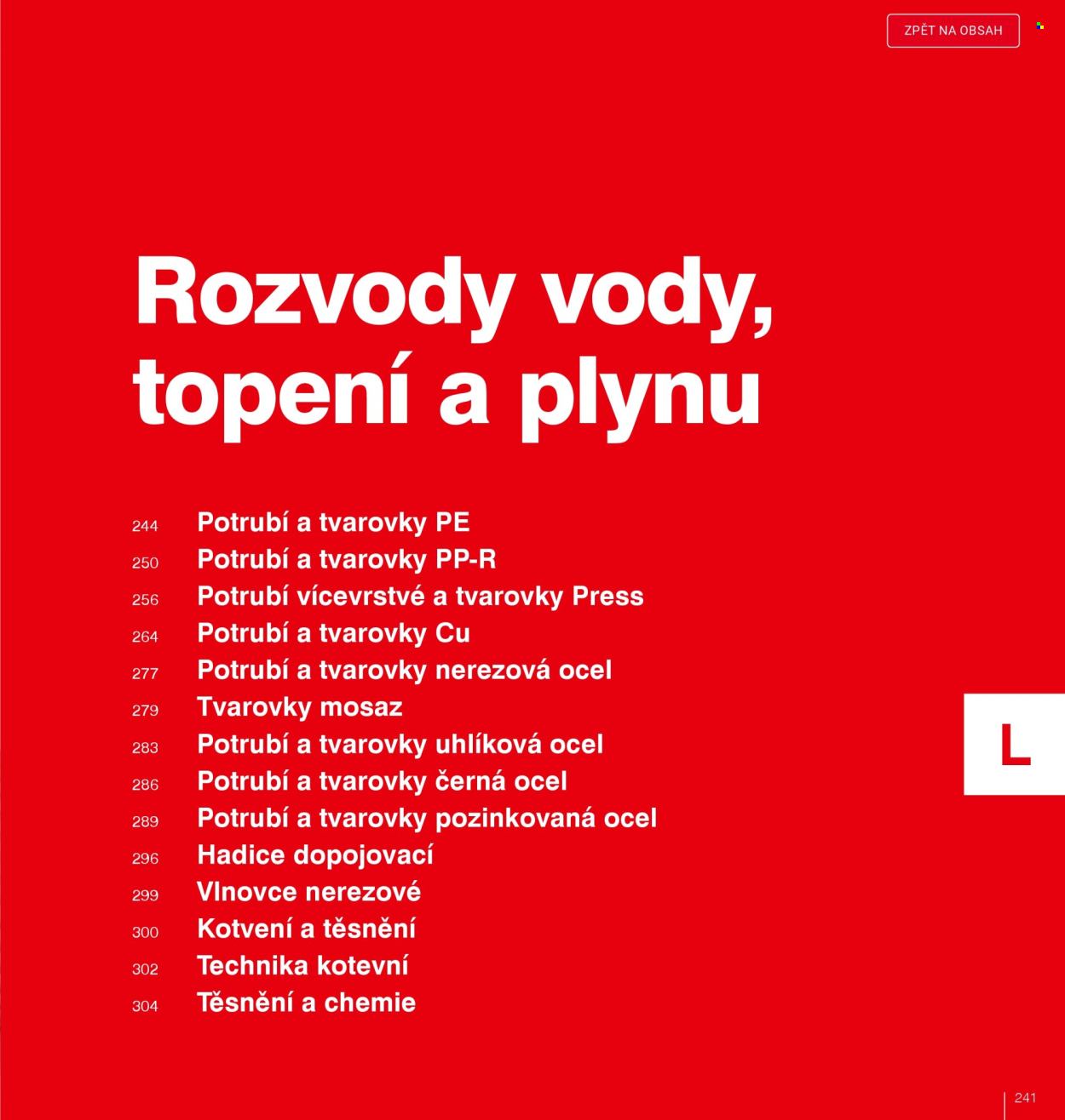 Leták DEK. 
