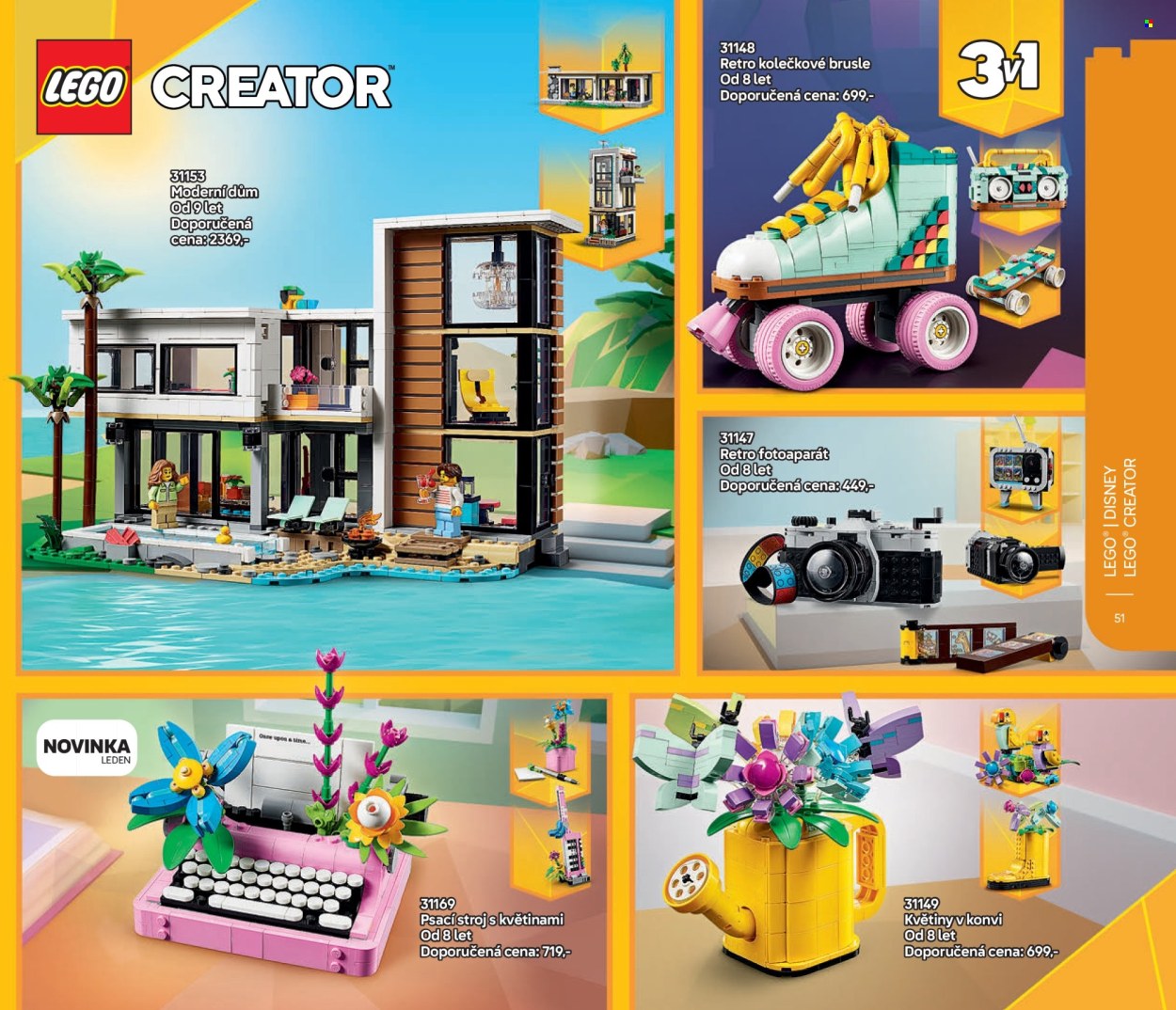 Leták LEGO - 1. 1. 2025 - 30. 6. 2025. 