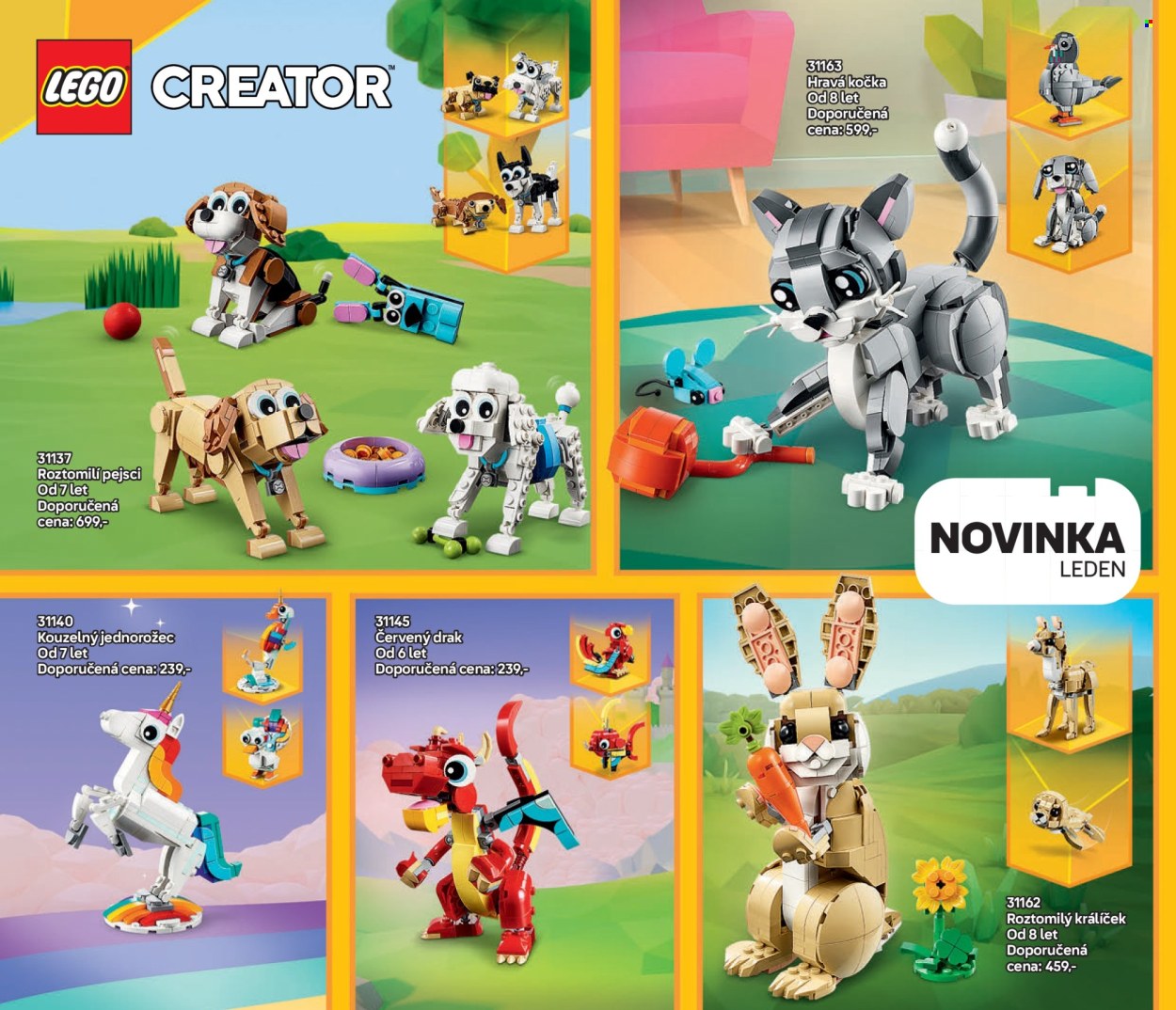 Leták LEGO - 1. 1. 2025 - 30. 6. 2025. 
