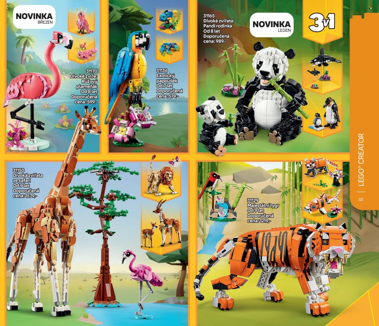 Leták LEGO - 1. 1. 2025 - 30. 6. 2025. 