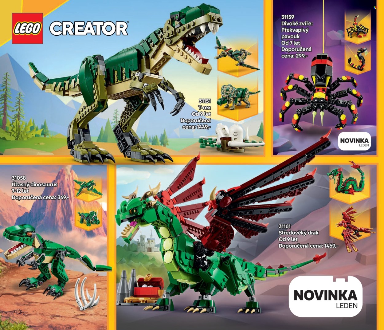 Leták LEGO - 1. 1. 2025 - 30. 6. 2025. 