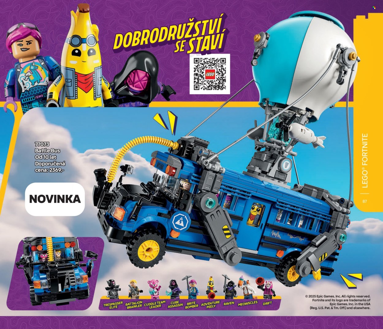 Leták LEGO - 1. 1. 2025 - 30. 6. 2025. 