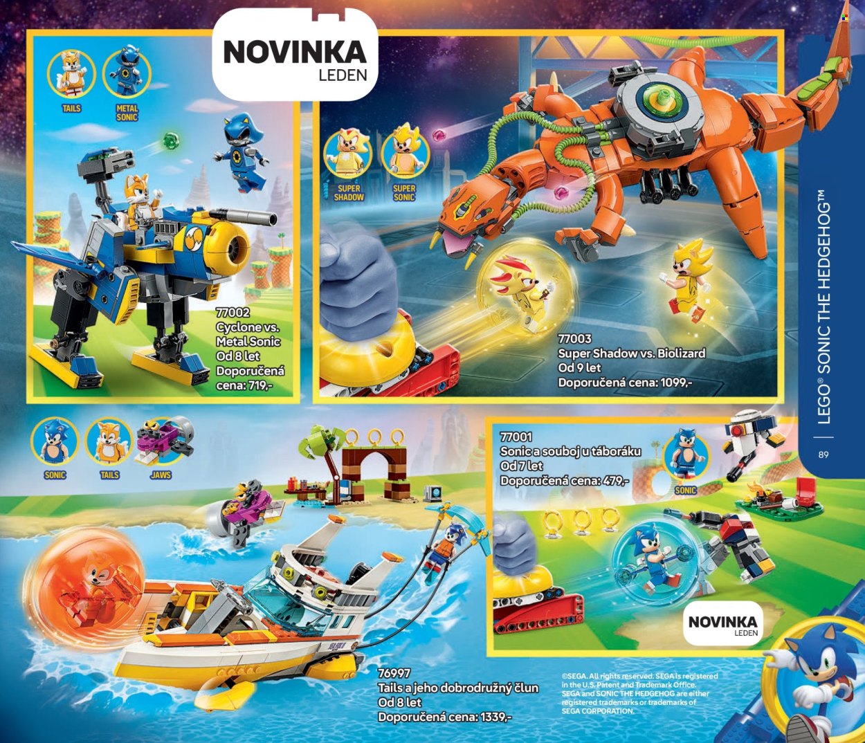 Leták LEGO - 1. 1. 2025 - 30. 6. 2025. 
