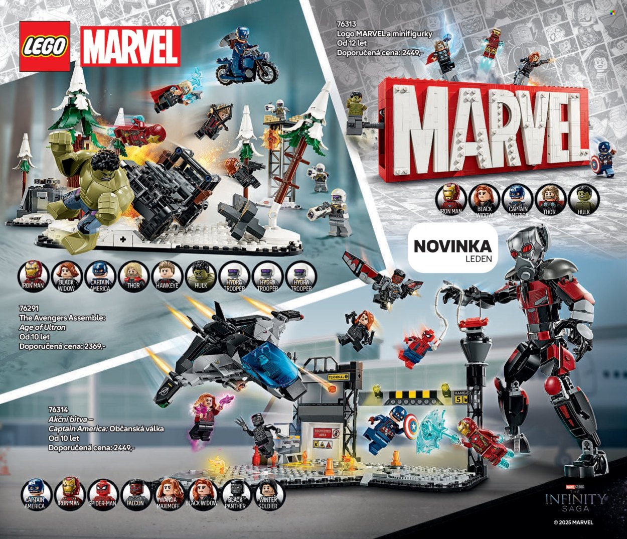 Leták LEGO - 1. 1. 2025 - 30. 6. 2025. 