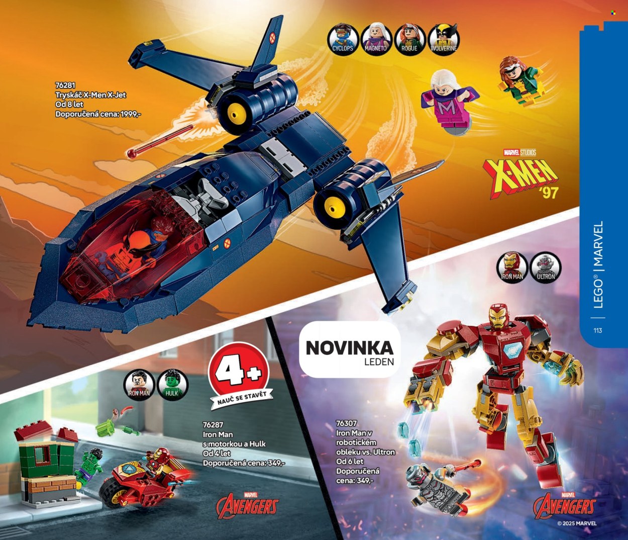 Leták LEGO - 1. 1. 2025 - 30. 6. 2025. 