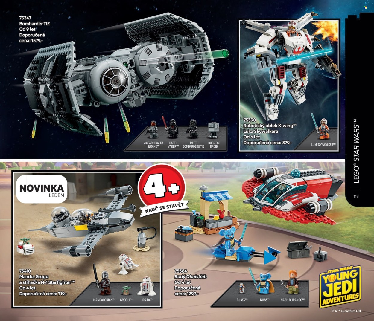 Leták LEGO - 1. 1. 2025 - 30. 6. 2025. 