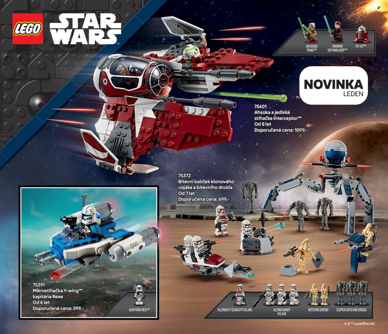Leták LEGO - 1. 1. 2025 - 30. 6. 2025. 