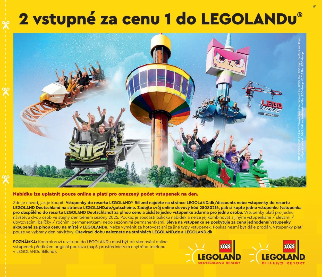 Leták LEGO - 1. 1. 2025 - 30. 6. 2025. 