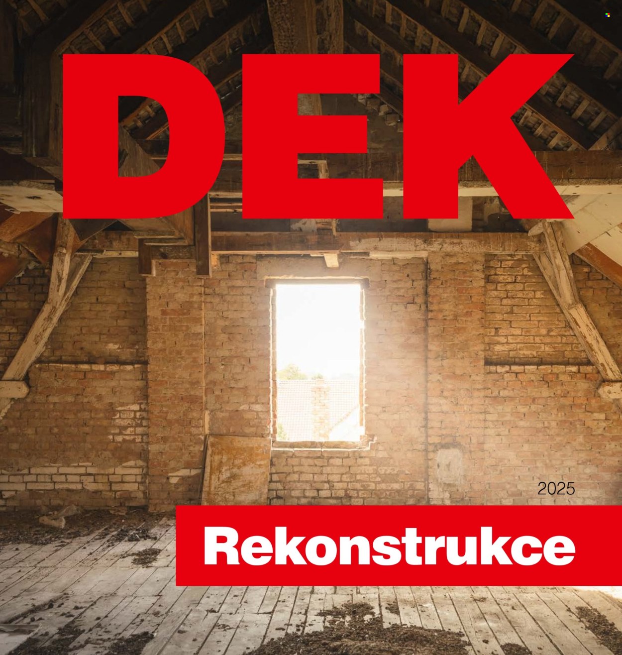 Leták DEK. 