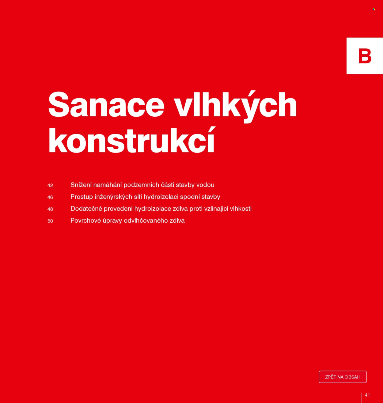 Leták DEK. 