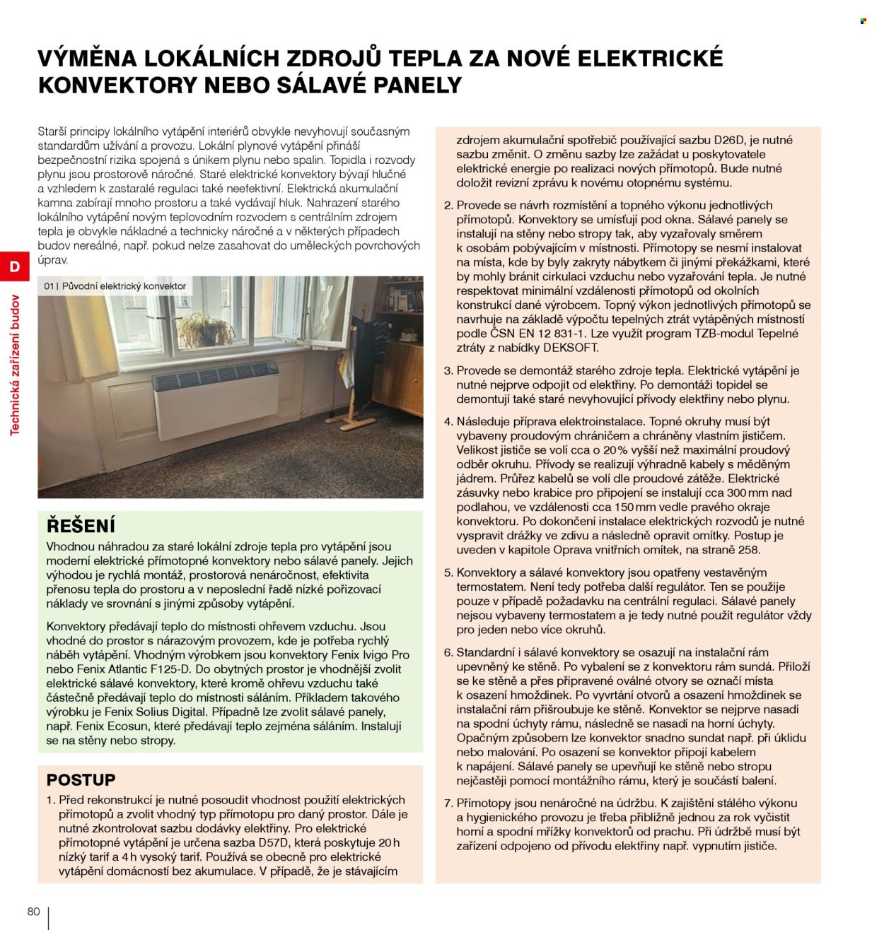 Leták DEK. 