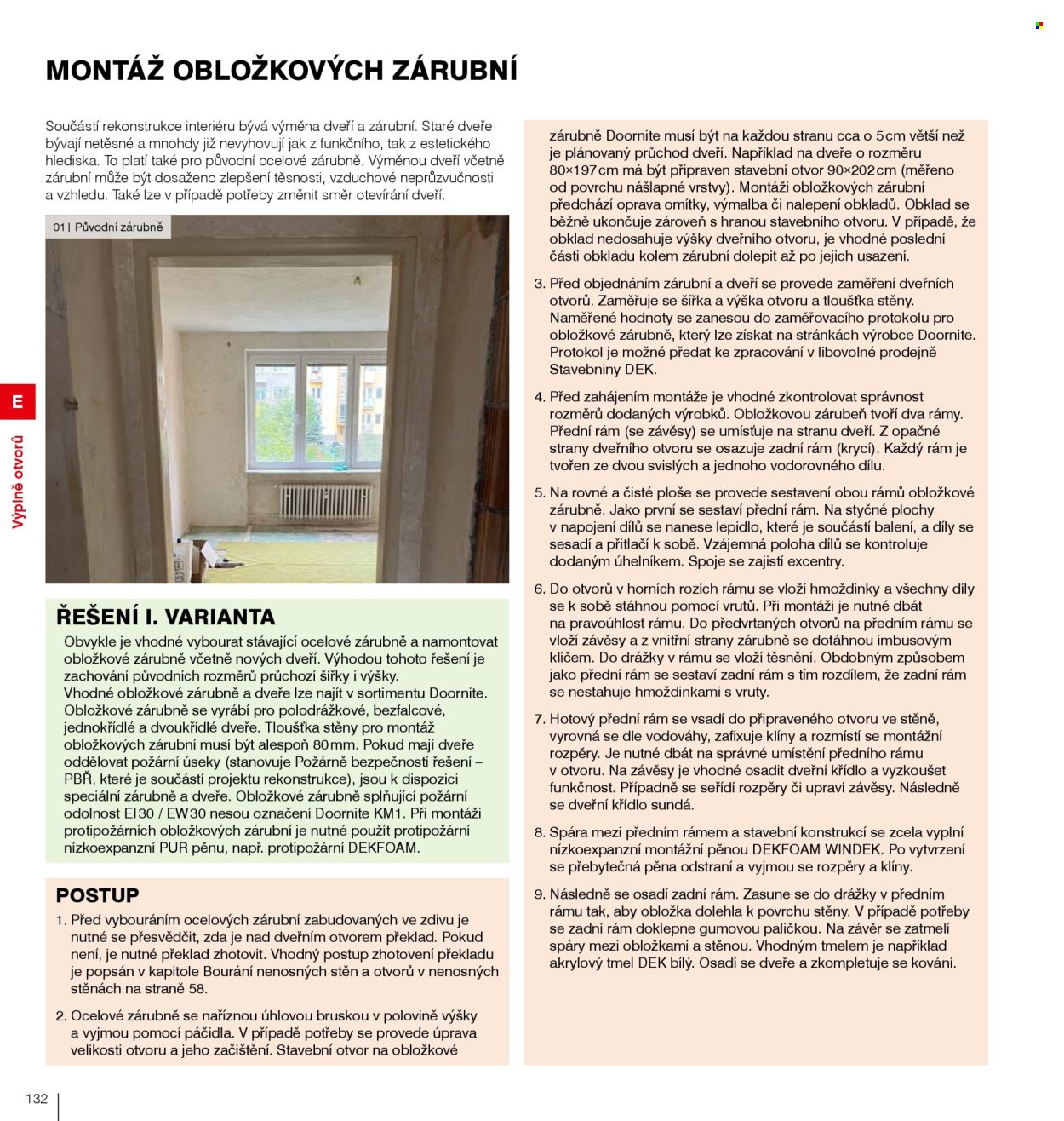 Leták DEK. 