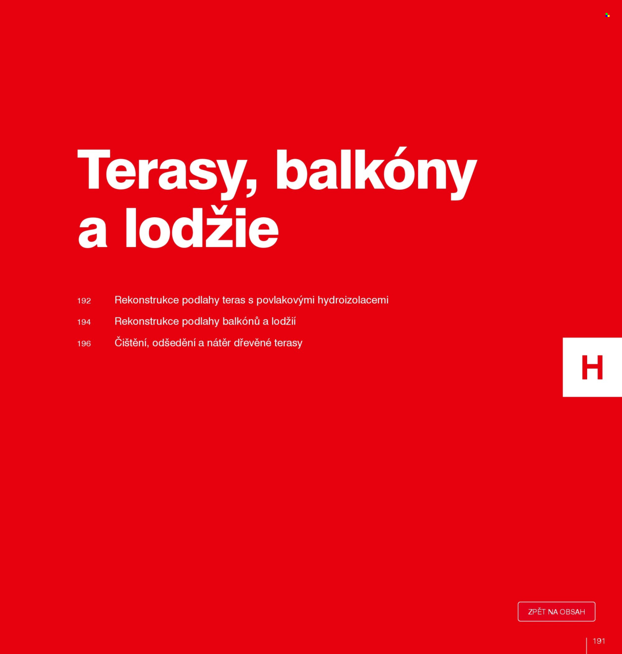 Leták DEK. 