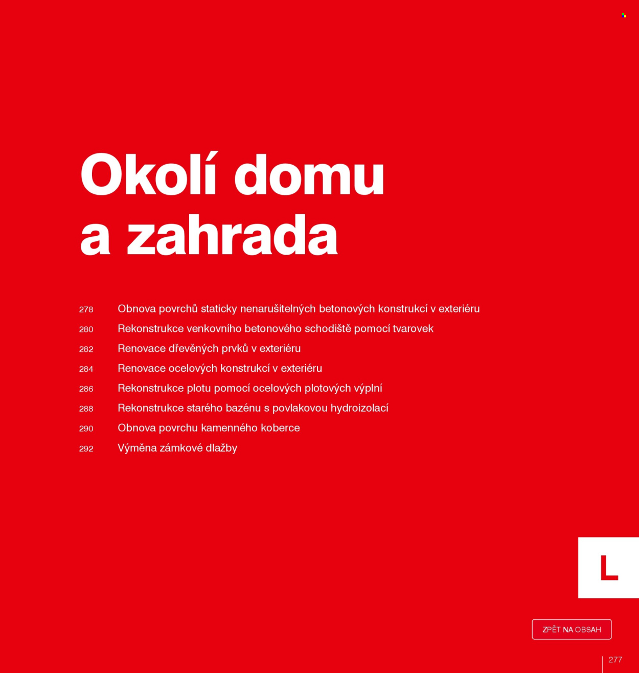 Leták DEK. 