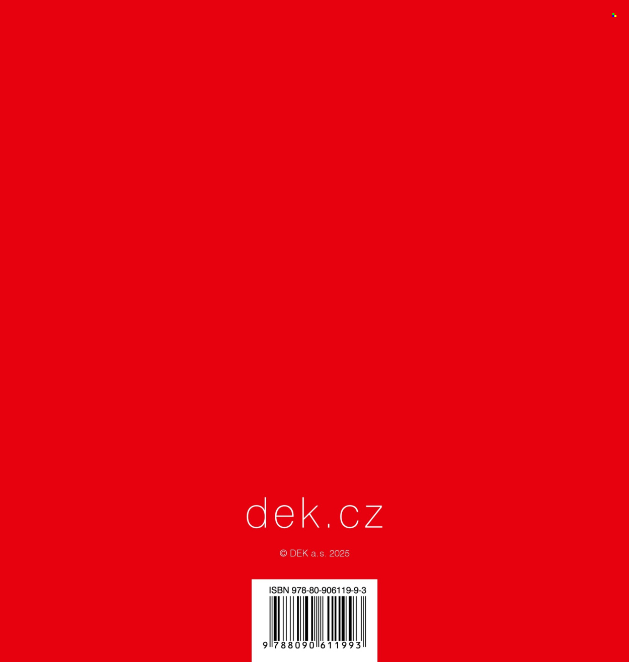 Leták DEK. 