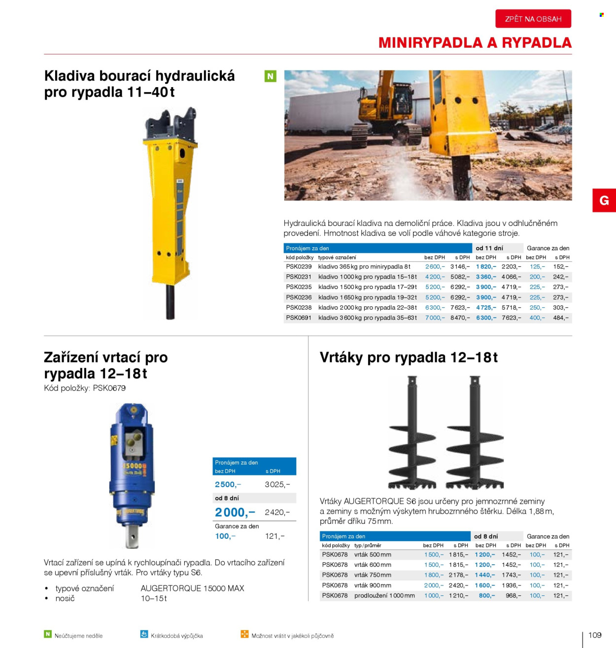 Leták DEK. 