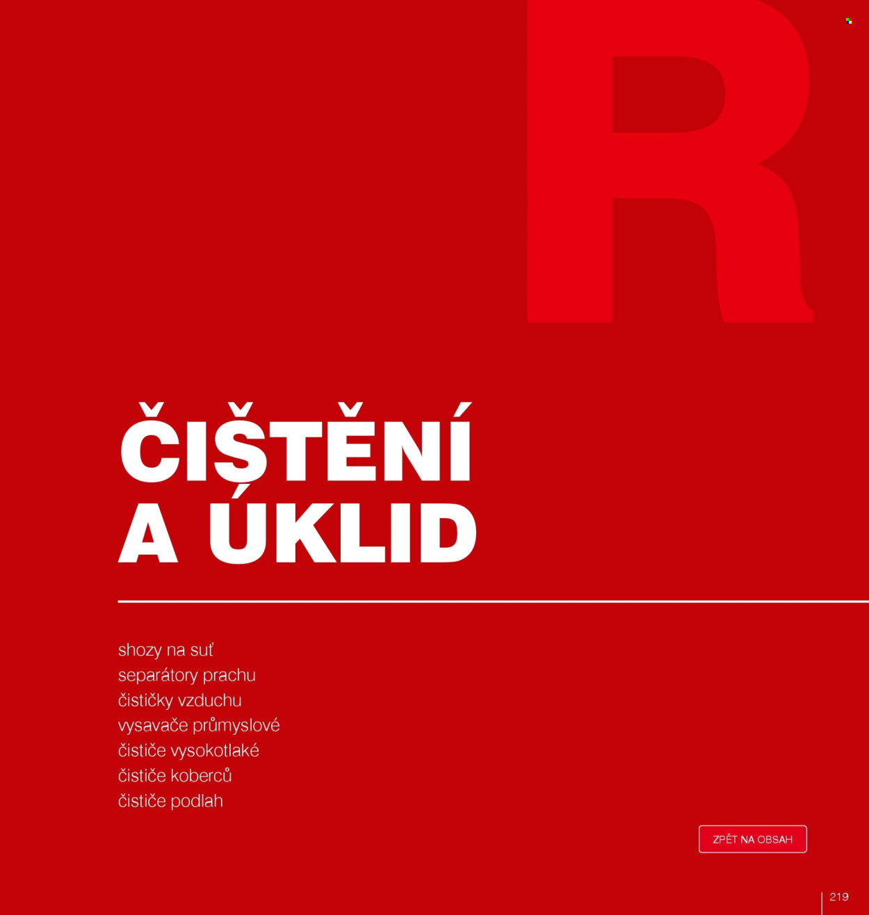 Leták DEK. 