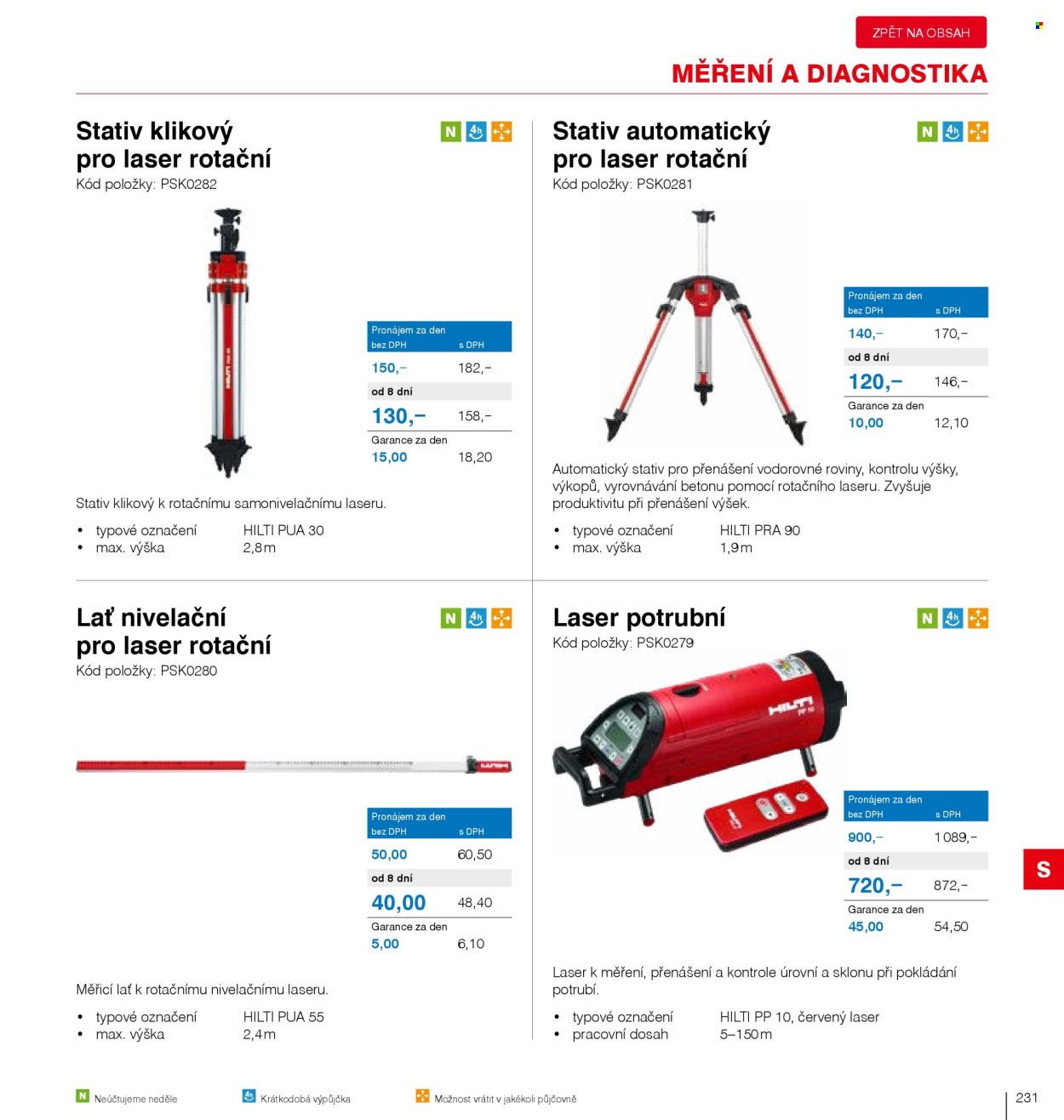 Leták DEK. 