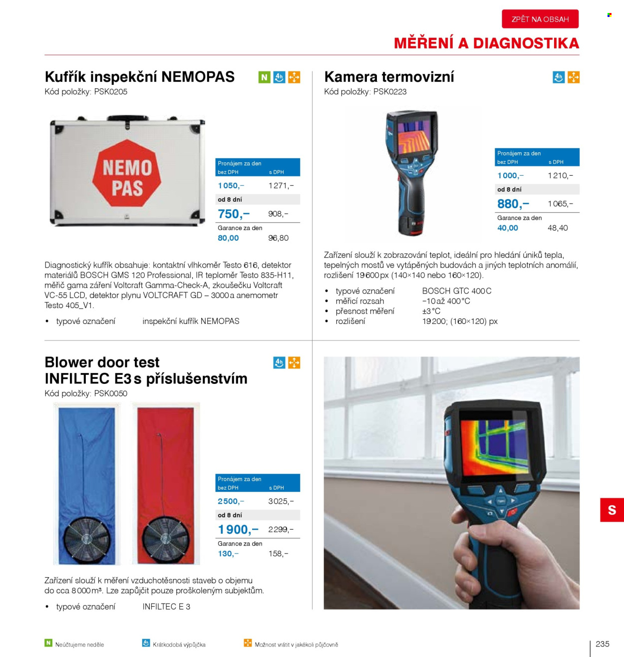 Leták DEK. 