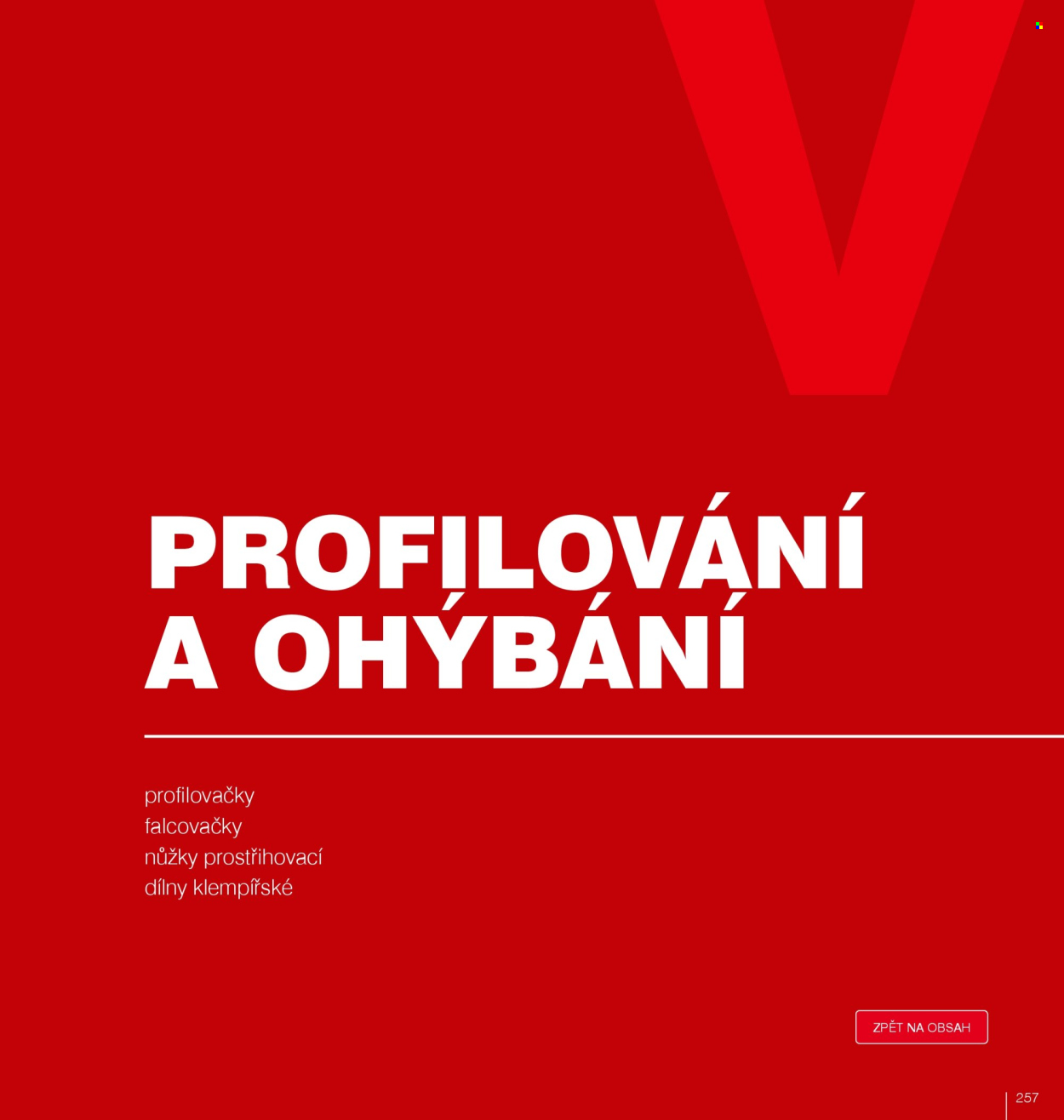 Leták DEK. 