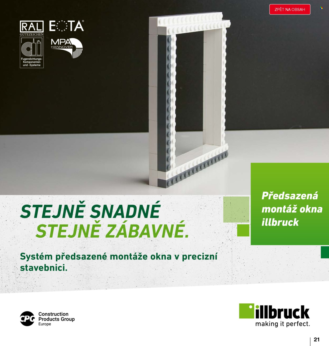 Leták DEK. 