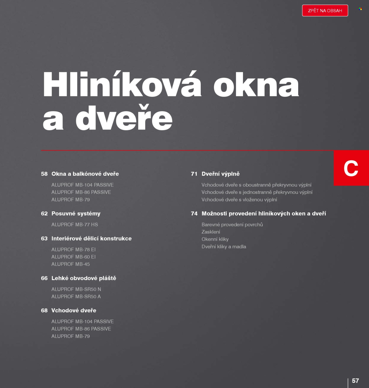 Leták DEK. 