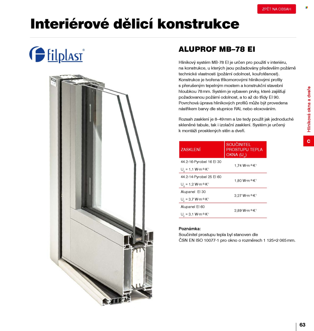 Leták DEK. 