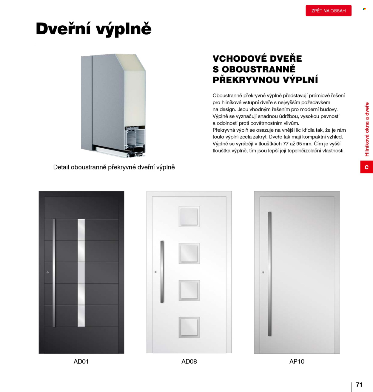 Leták DEK. 