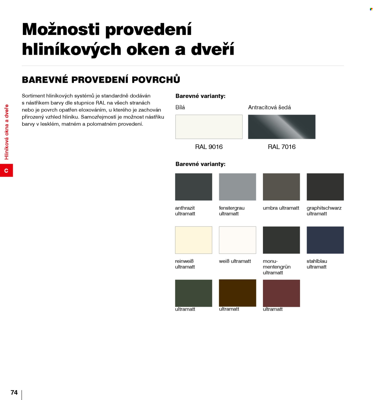 Leták DEK. 
