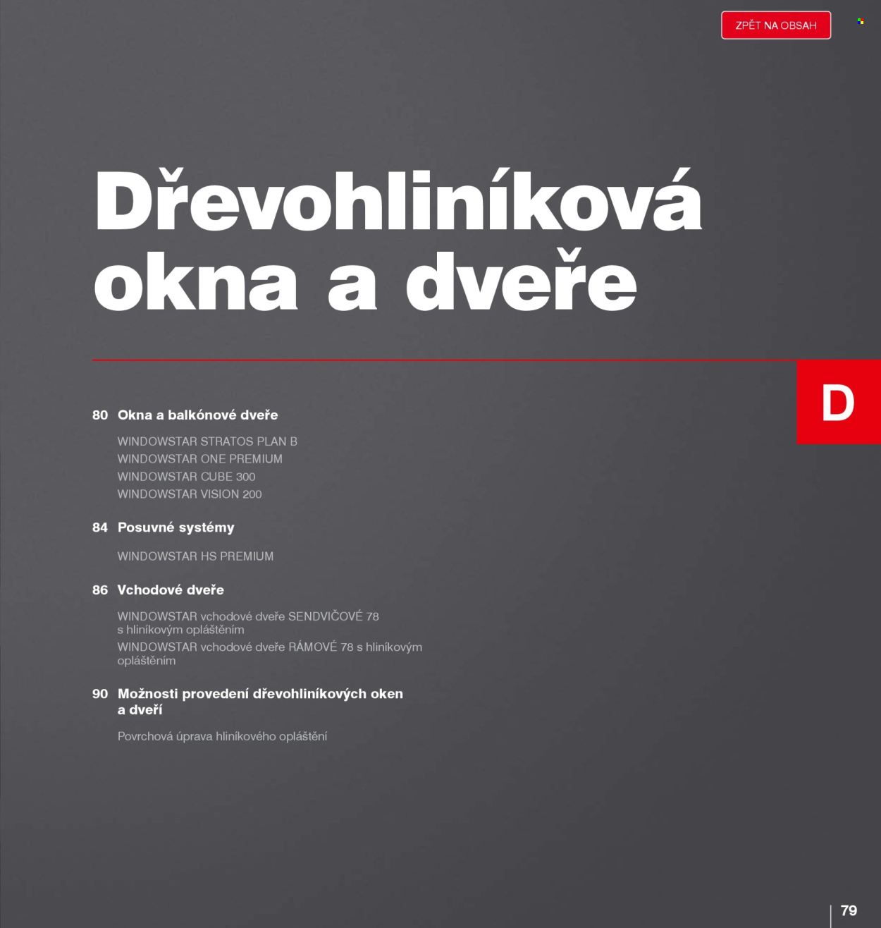 Leták DEK. 