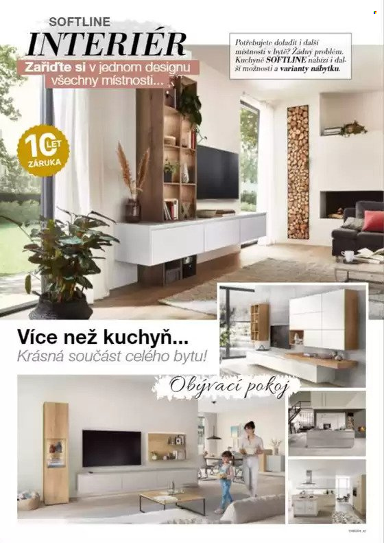 Leták SCONTO NÁBYTEK. 