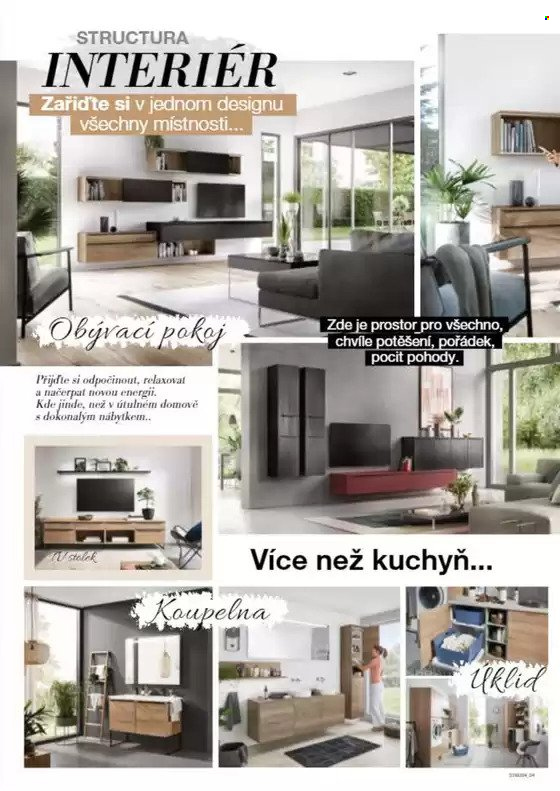 Leták SCONTO NÁBYTEK. 
