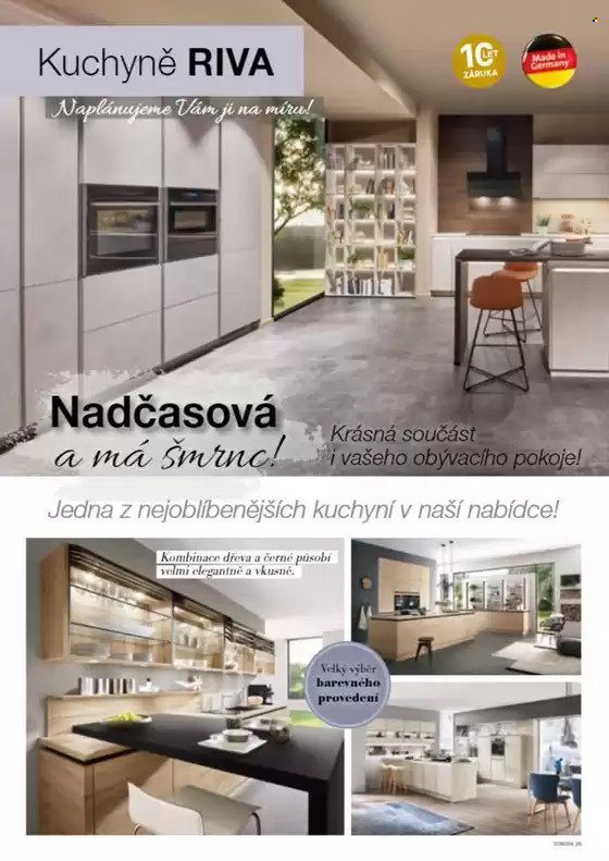 Leták SCONTO NÁBYTEK. 